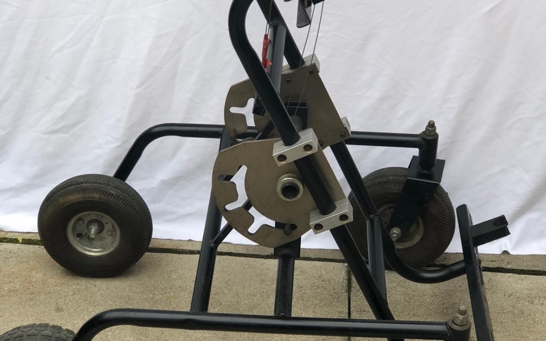 Mechanical Rolling Kart Stand