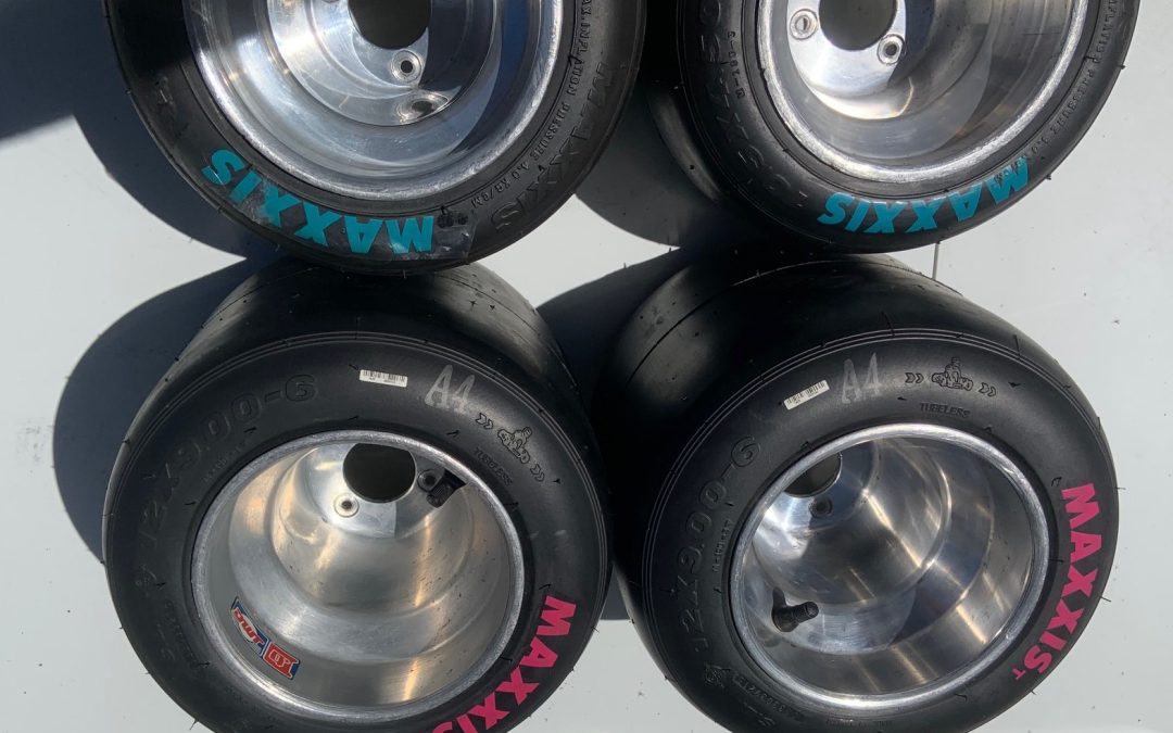 Maxxis Tire Set on Used Wheels